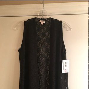 Black lace LuLaRoe Joy